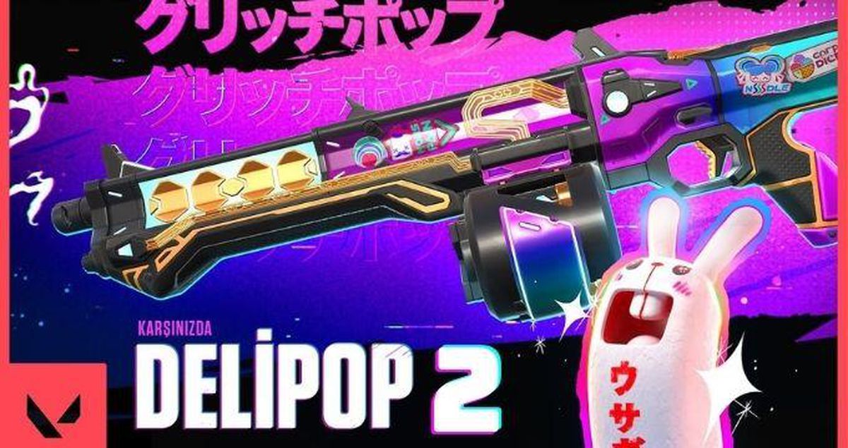 Valorant'ın yeni skini Delipop 2 paketi Glitchpop beğenileri topladı