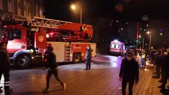 10 Katlı binada çıkan yangında çok sayıda kişi dumandan etkilendi 10 Katlı binada çıkan yangında çok sayıda kişi dumandan etkilendi