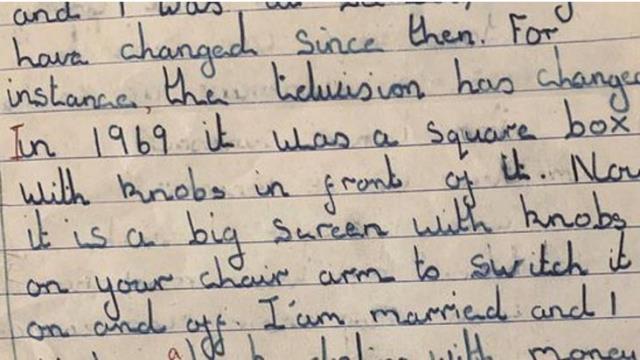 11 yaşındaki kızın, 1969 yılında yazdığı içi kehanetlerle dolu mektup bulundu