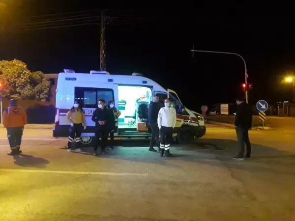 Ambulans ile çarpışan otomobil sürücüsü alkollü çıktı