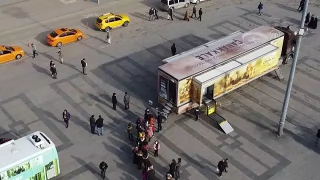 Son dakika! KIRIKKALE - Çanakkale Savaşları Mobil Müzesi Kırıkkale'de ziyarete açıldı