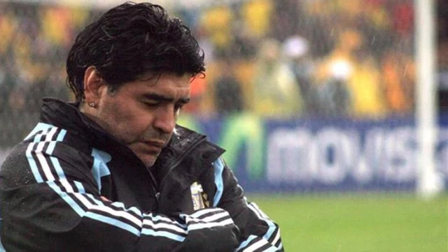 The last images of Maradona have been revealed!  Like she felt like she was going to die