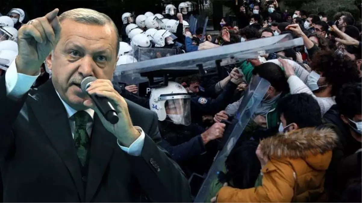 Son Dakika! Cumhurbaşkanı Erdoğan'dan Boğaziçi eylemcilerine çok sert sözler: Öğrenci misiniz, rektör odasını basan terörist misiniz?