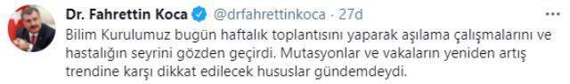 Son Dakika: Türkiye'de koronavirüsün Güney Afrika ve Brezilya mutasyonları da görüldü