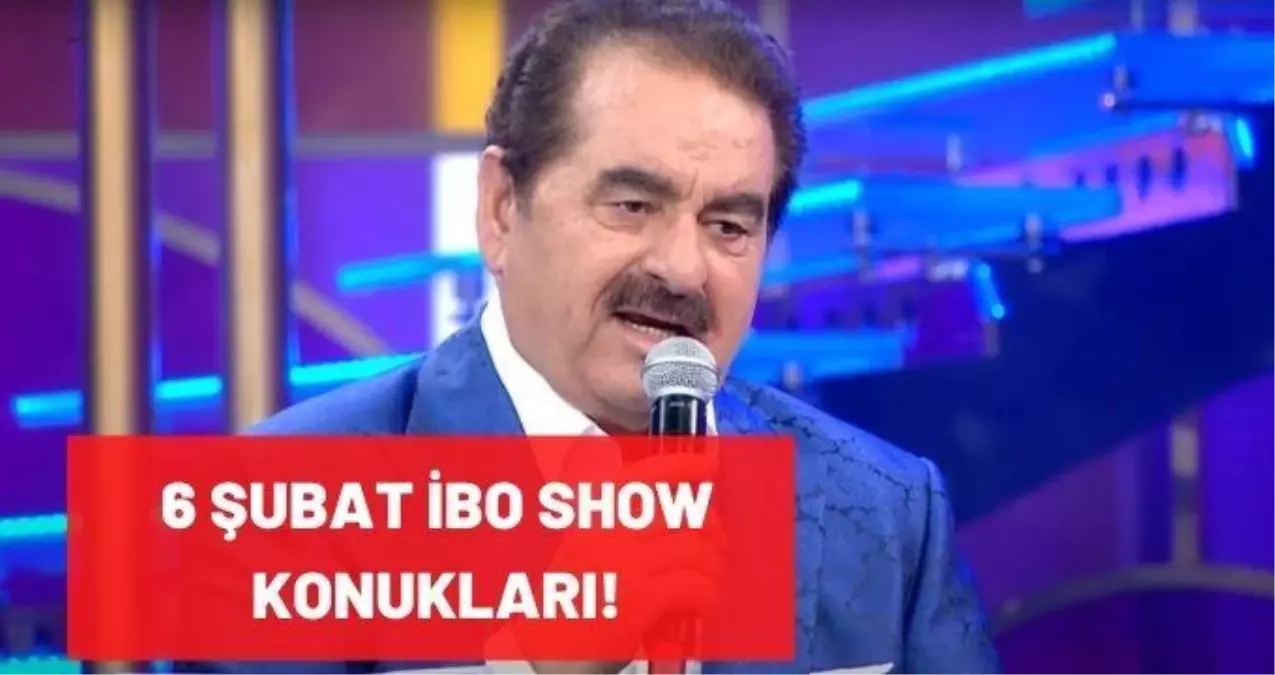 6 Şubat 2021 İbo Show konukları kimler? Bu akşam İbo Show'da hangi konuklar var? İbo Show fragman izle!