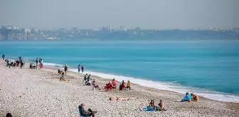 Antalya'da şubat ayında bahar havası