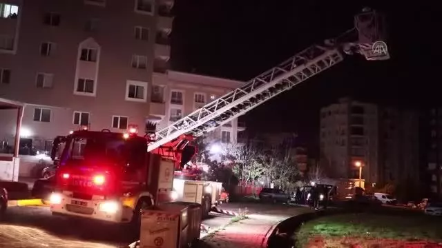 Buca'da ev yangını Buca'da ev yangını