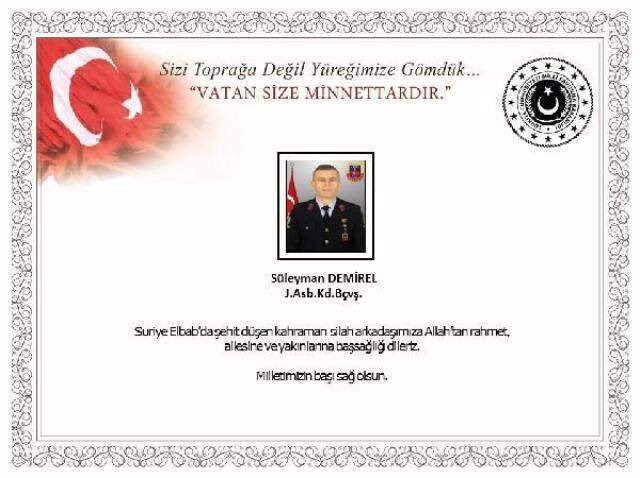 El yapımı patlayıcının infilak etmesi sonucu bir asker şehit düştü