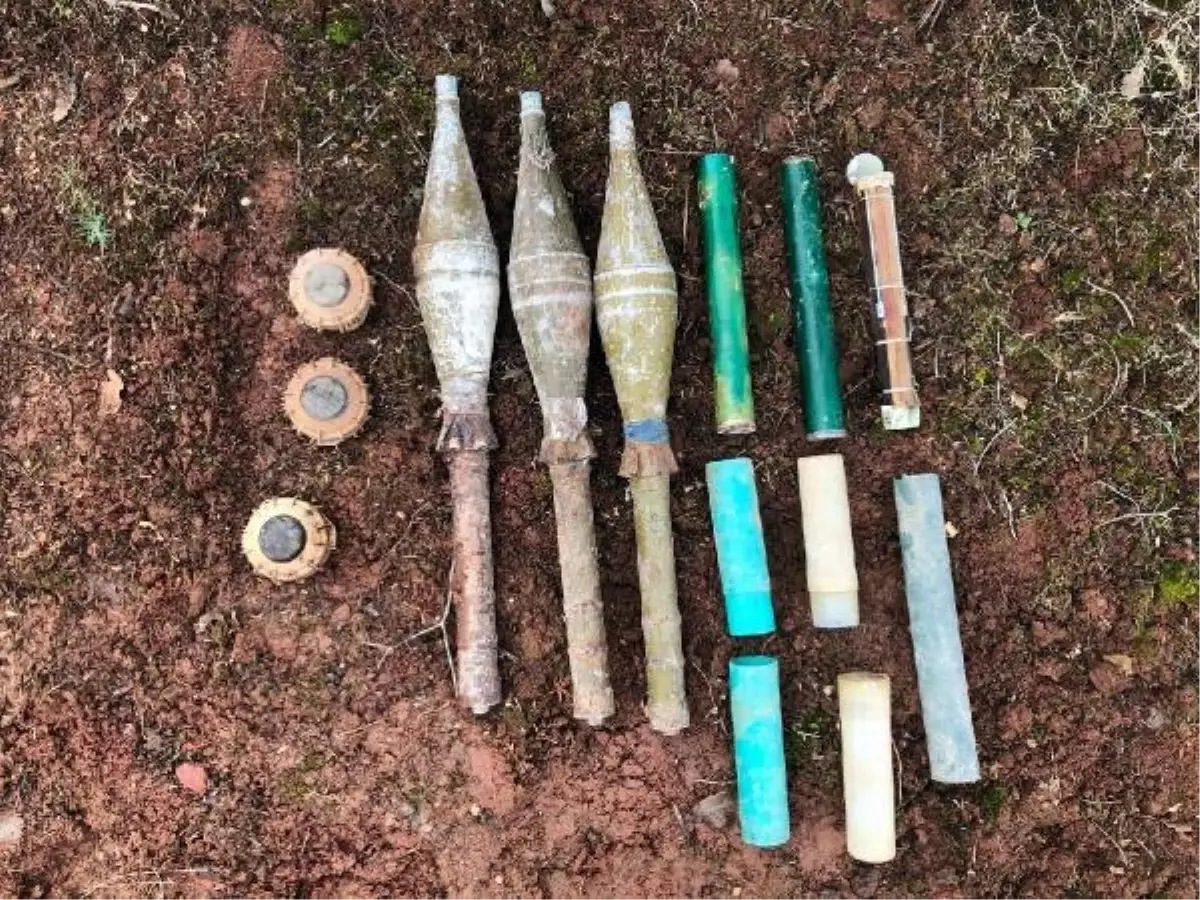 Son dakika haber... Eren-6 Operasyonu'nda, PKK'nın patlayıcı ve mühimmatı imha edildi