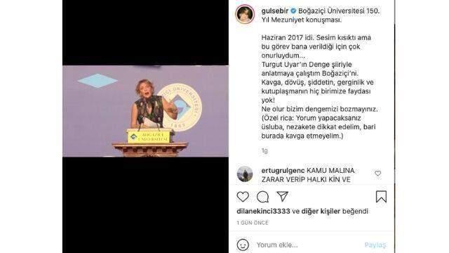 Gülse Birsel, Boğaziçi Üniversitesi Konuşmasını Paylaştı! Gülse Birsel kimdir?