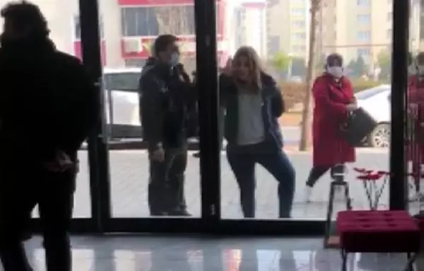 Kahramanmaraş'ta Gülcan Ç. yine olay çıkardı Kahramanmaraş'ta Gülcan Ç. yine olay çıkardı