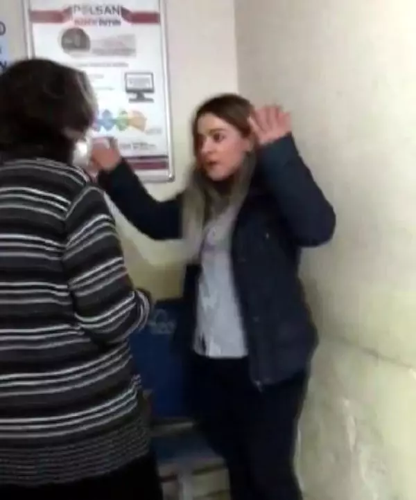 Kahramanmaraş'ta Gülcan Ç. yine olay çıkardı Kahramanmaraş'ta Gülcan Ç. yine olay çıkardı