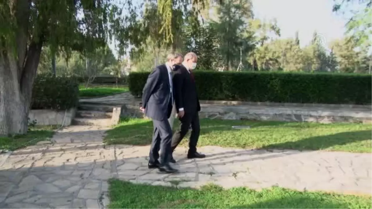 Son dakika haberi... KKTC Cumhurbaşkanı Tatar, İngiltere Dışişleri Bakanı Raab'ı kabul etti