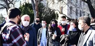 Muharrem İnce, Boğaziçi Üniversitesi'nde öğrencilerle bir araya geldi