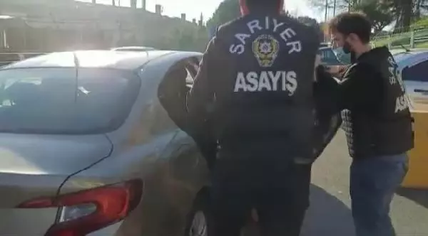 SARIYER'DE TEST SÜRÜŞÜ BAHANESİYLE OTOMOBİLİ ALIP KAÇAN ŞÜPHELİ YAKALANDI