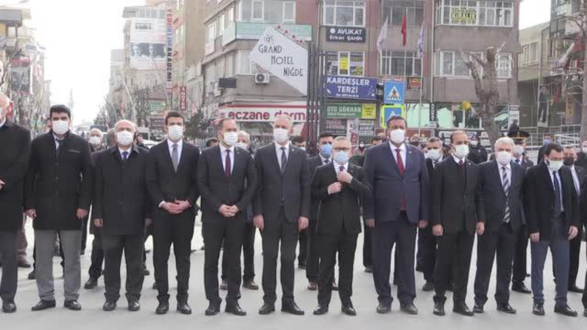 Atatürk'ün Niğde'ye gelişinin 87. yıl dönümü kutlandı