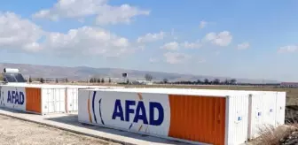 Eskişehir'de, AFAD'ın konteynerlerinden yardım malzemesi çalındı