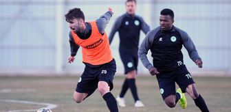 Konyaspor, Beşiktaş maçının hazırlıklarını sürdürdü