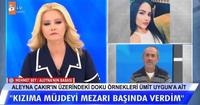 Müge Anlı'dan Aleyna Çakır'ın bedenindeki DNA örneklerinin Ümitcan Uygun'ait çıkmasına tek cümlelik tepki