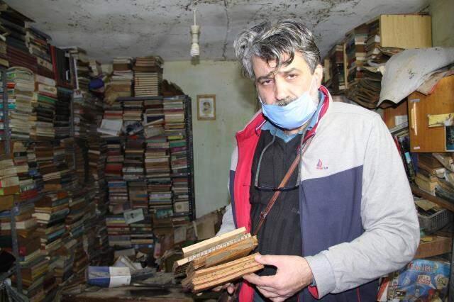 35 bin adet kitap sel sularına teslim oldu,