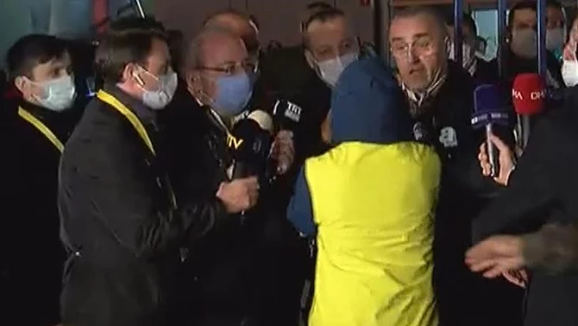 Last Minute: Fenerbahçe supporter Rambo Okan tried to attack Abdürrahim Albayrak