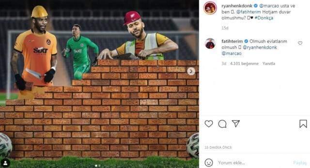 Fatih Terim also commented on Ryan Donk's social media post Fatih Terim also commented on Ryan Donk's social media post