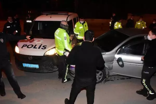 Son dakika haber | 'Dur' ihtarına uymayan alkollü sürücü, polisten kaçamadı