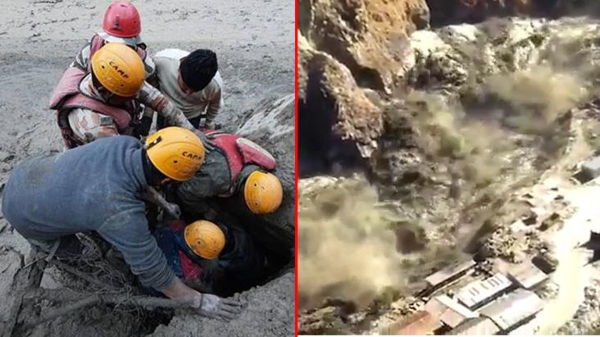 Hindistan'daki buzul felaketinin bilançosu ağırlaşıyor: En az 14 ölü, 200'ün üzerinde kayıp var