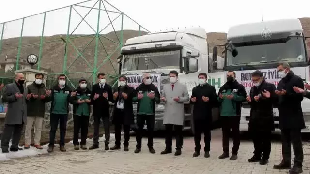İHH, Suriye'ye insani yardım malzemesi gönderdi