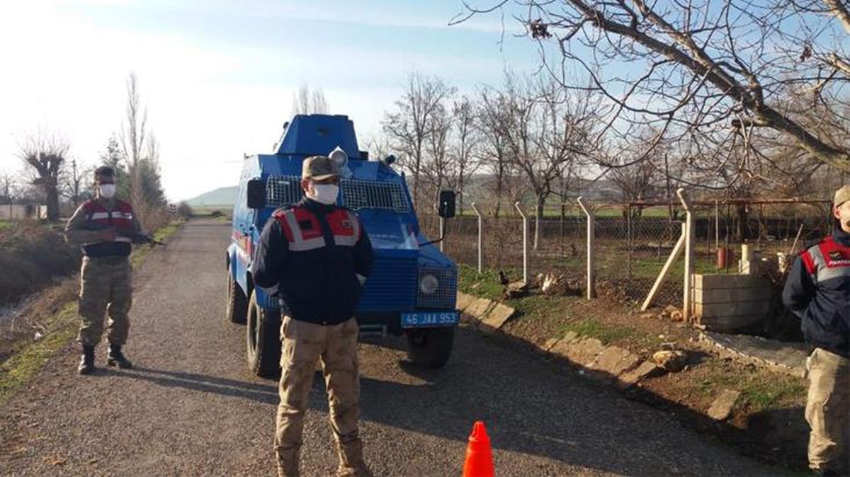 Kahramanmaraş'ta 250 nüfuslu mahalle mutasyonlu virüs nedeniyle karantinaya alındı