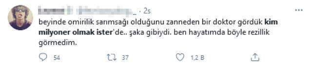 'Kim Milyoner Olmak İster'de doktor jokerin 'Omurilik sarımsağı' yanıtı dalga konusu oldu