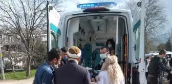 Otomobilin çarptığı yaya, ağır yaralandı