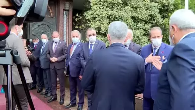 TCMB Başkanı Ağbal, TESK Başkanı Palandöken'i ziyaret etti TCMB Başkanı Ağbal, TESK Başkanı Palandöken'i ziyaret etti