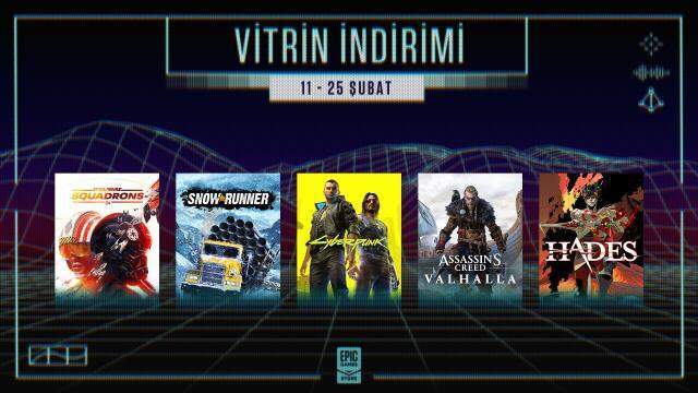 Epic Games İlkbahar Sezonu indirimleri 11 Şubat'ta başlıyor