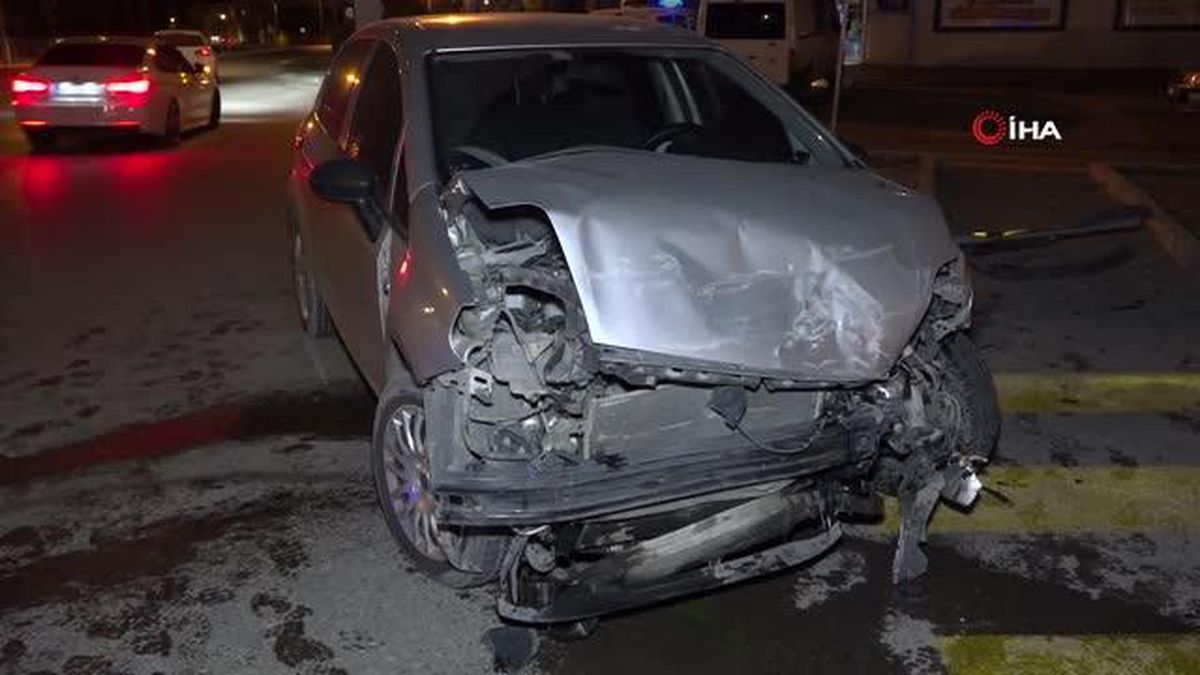 Son dakika haberleri | İki otomobilin hurdaya döndüğü kazada 1'i bebek 7 yaralı
