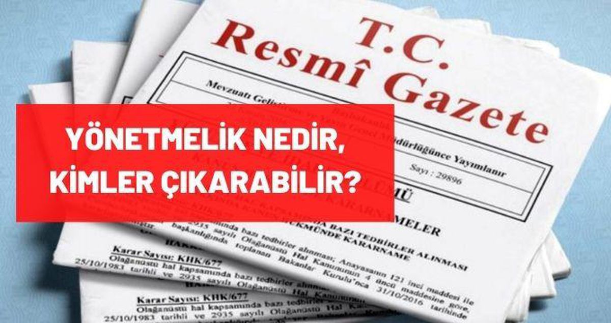 İl özel idaresi yönetmelik çıkarabilir mi? Köyler yönetmelik çıkarabilir mi? Yönetmelik nedir? Kimler yönetmelik çıkarabilir?