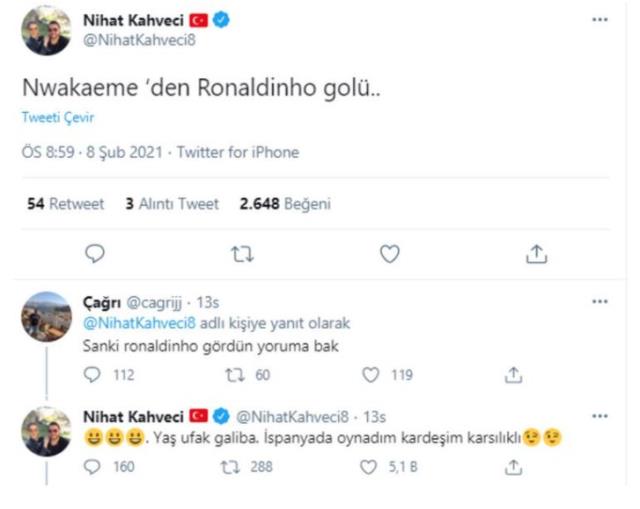 Nihat Kahveci continues his goals!  He slap the young man who taunted him