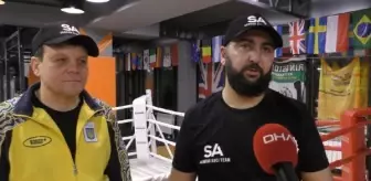 Türk boksör Serdar Avcı, Ukrayna'da şampiyonluk maçına hazırlanıyor