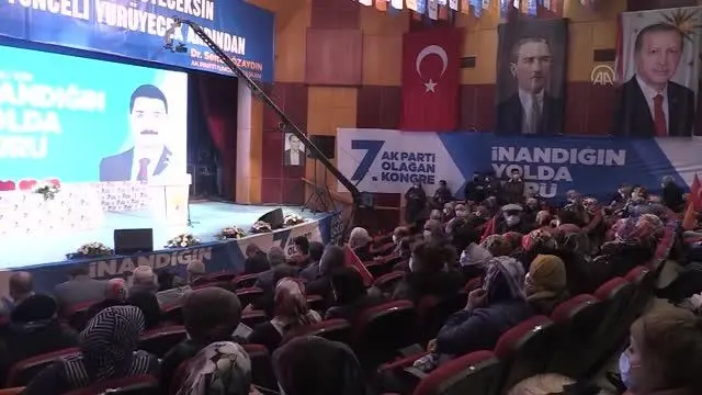 AK Parti Genel Başkan Yardımcısı Kandemir partisinin Tunceli 7. Olağan İl Kongresi'nde konuştu AK Parti Genel Başkan Yardımcısı Kandemir partisinin Tunceli 7. Olağan İl Kongresi'nde konuştu
