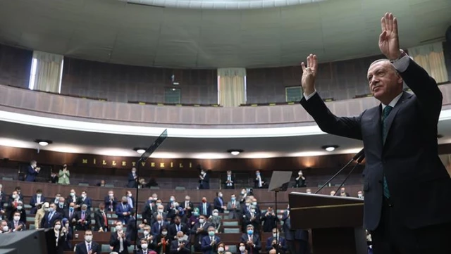 Cumhurbaşkanı Erdoğan'ın müjde beklenen 'Millete Sesleniş' konuşmasının grup toplantısı olduğu ortaya çıktı