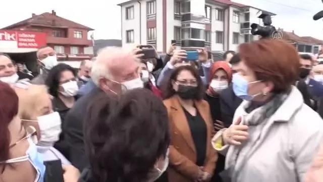İYİ Parti Genel Başkanı Akşener, Düzce'de ziyaretlerde bulundu İYİ Parti Genel Başkanı Akşener, Düzce'de ziyaretlerde bulundu