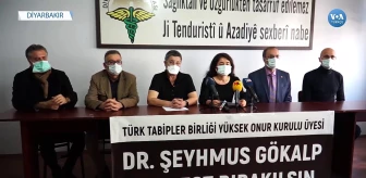 Tabip Odaları Dr. Gökalp İçin Diyarbakır'da Toplandı