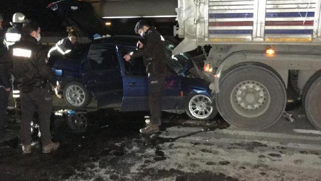 tir in altina giren otomobil surucusu hayatin 5 13919786 o