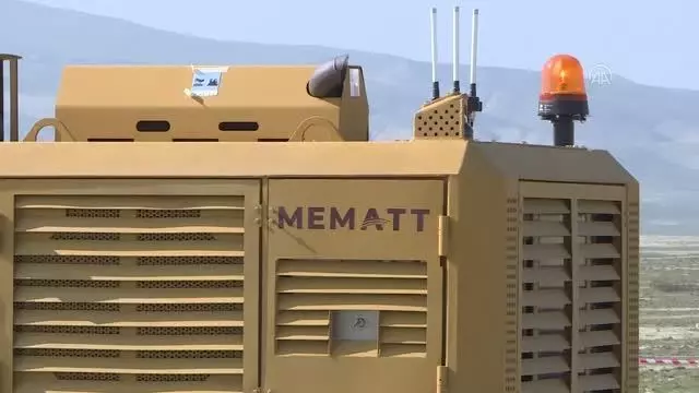 Türk üretimi mayın temizleme aracı MEMATT Azerbaycan'da tüm testleri geçti (1) Türk üretimi mayın temizleme aracı MEMATT Azerbaycan'da tüm testleri geçti (1)