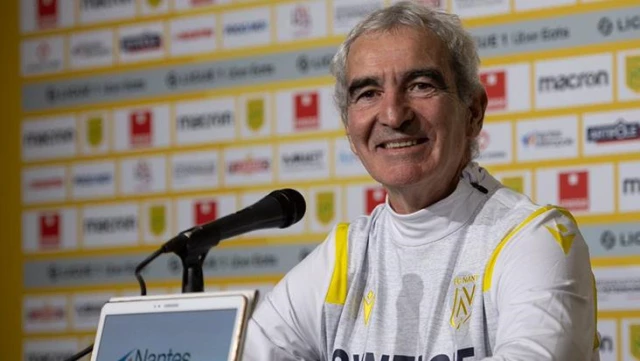 Raymond Domenech, who headed the team 47 days ago, was dismissed from Nantes.