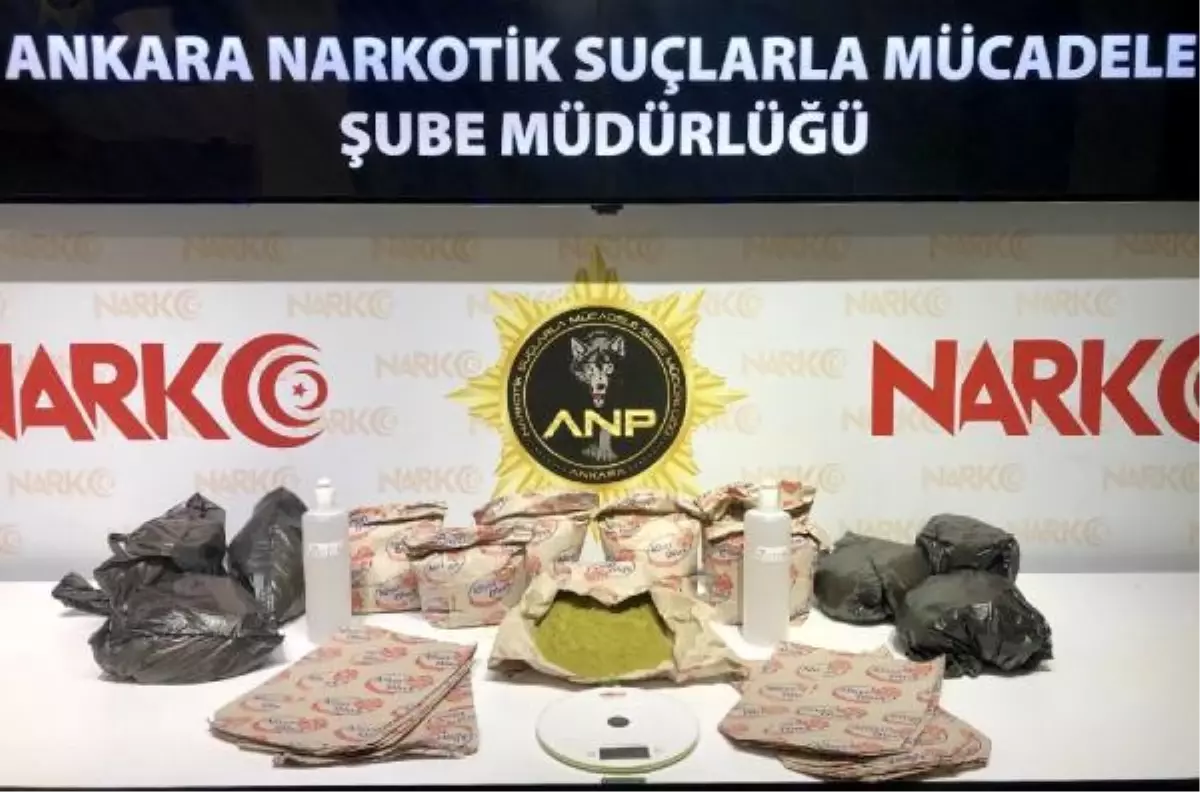 Son dakika haberleri... Ankara'da kese kağıdında uyuşturucu ticaretine 2 gözaltı