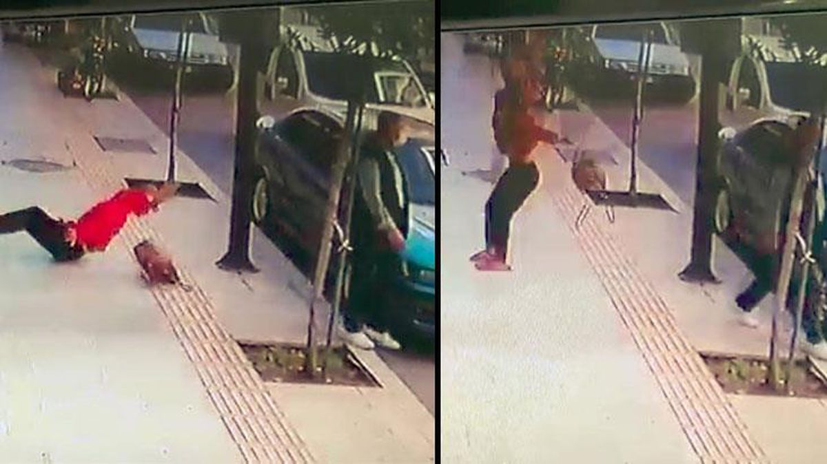 Antalya'da ilginç olay! Balkondan atlayan kadının altında kalmaktan saniyelerle kurtuldu