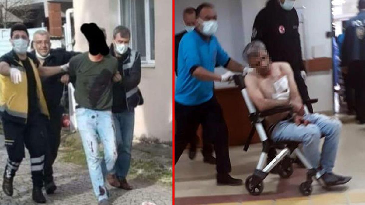 Eşini öldürüp 2 çocuğunu yaralayan adam intihar girişiminde bulundu