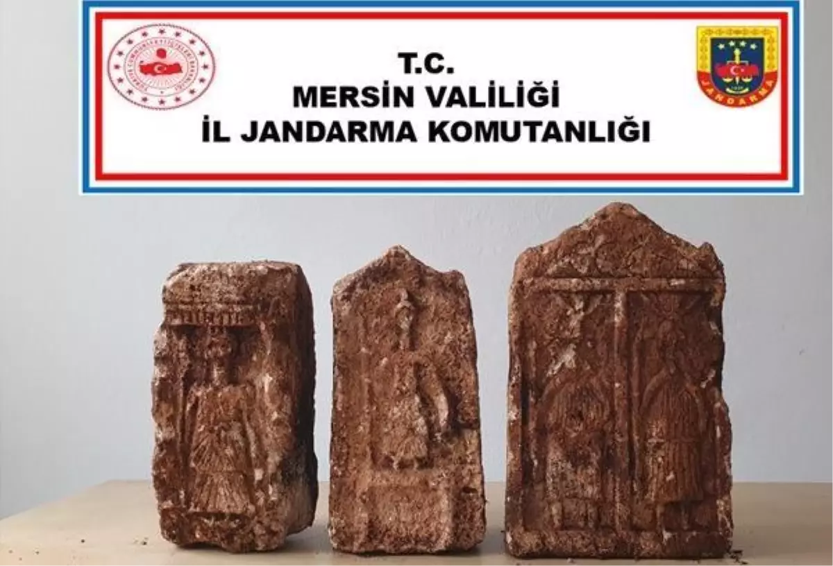 Mersin'de tarihi eser kaçakçılığı operasyonu: 5 gözaltı