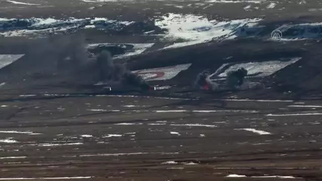TSK'nin nefes kesen kış tatbikatında hedefler tam isabetle vuruldu TSK'nin nefes kesen kış tatbikatında hedefler tam isabetle vuruldu